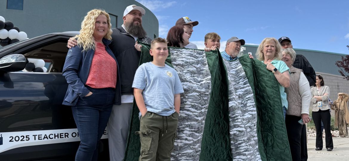 Cover Photo - Young Kia surprises outstanding Davis County teacher with a vehicle